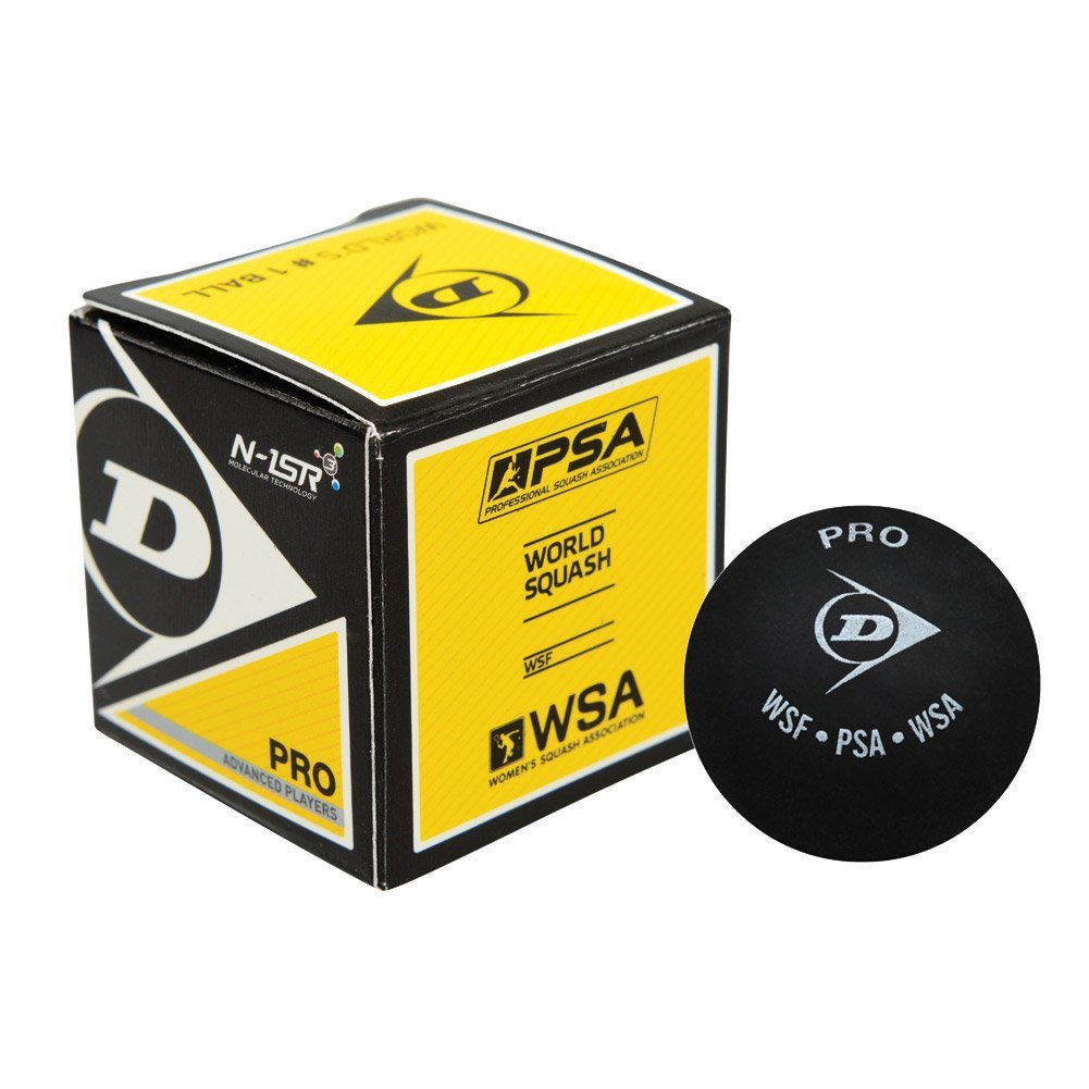 Dunlop Double Dot Squash Ball (Pack of 4 Balls)