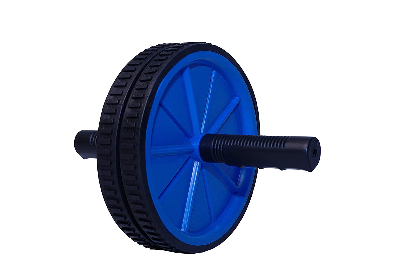 Double Wheel Ab Roller for Ab Exercise (Assorted Colors)