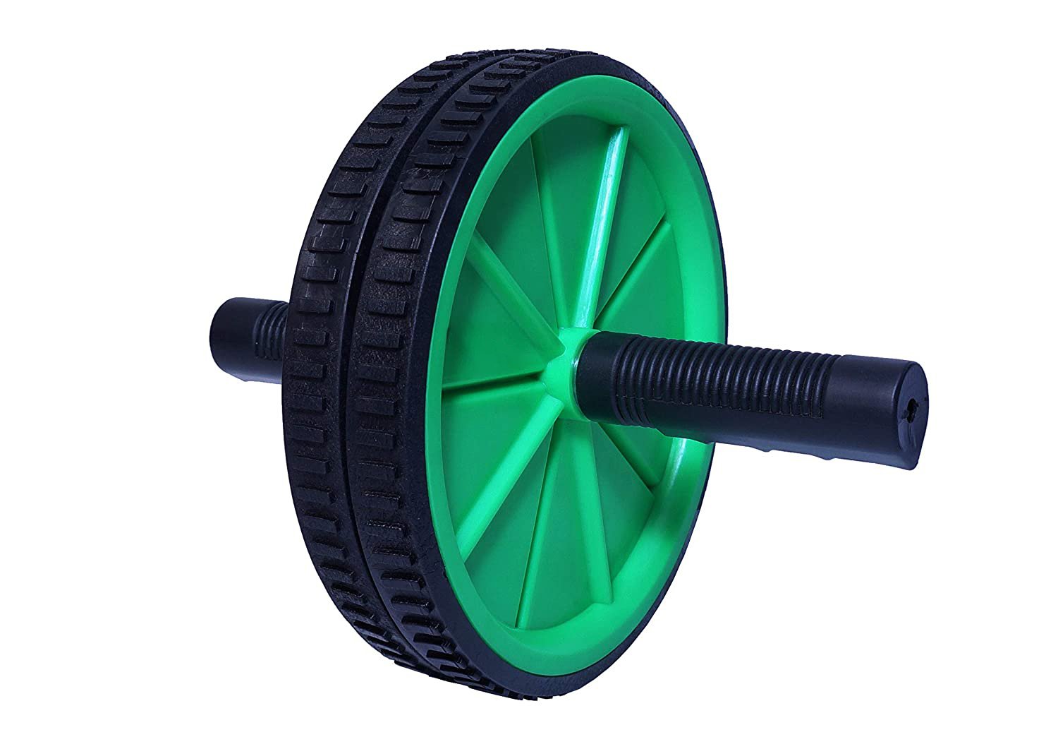 Double Wheel Ab Roller for Ab Exercise (Assorted Colors)
