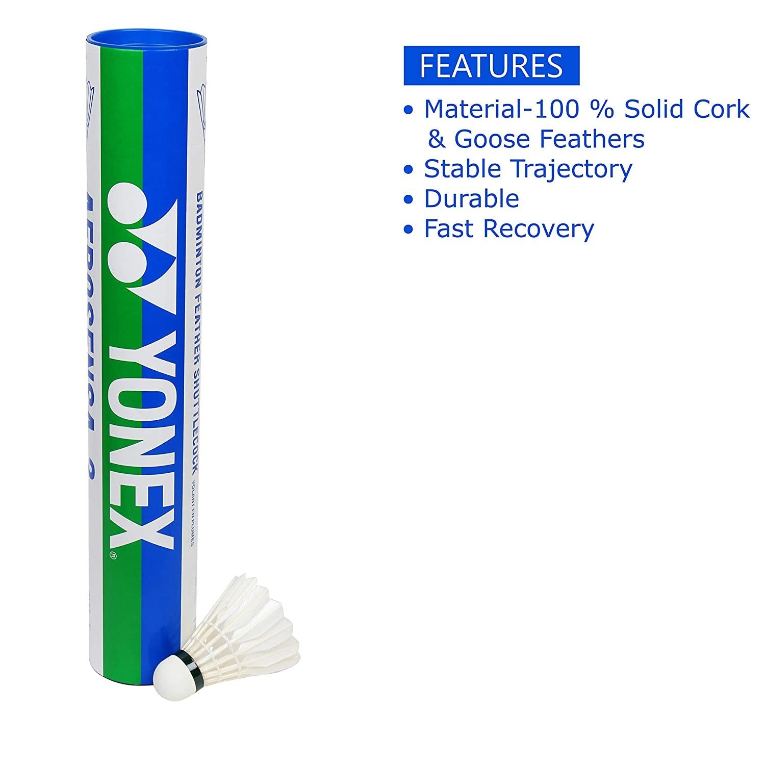 Yonex Aerosensa AS2 Feather Shuttlecock - (Pack of 12)