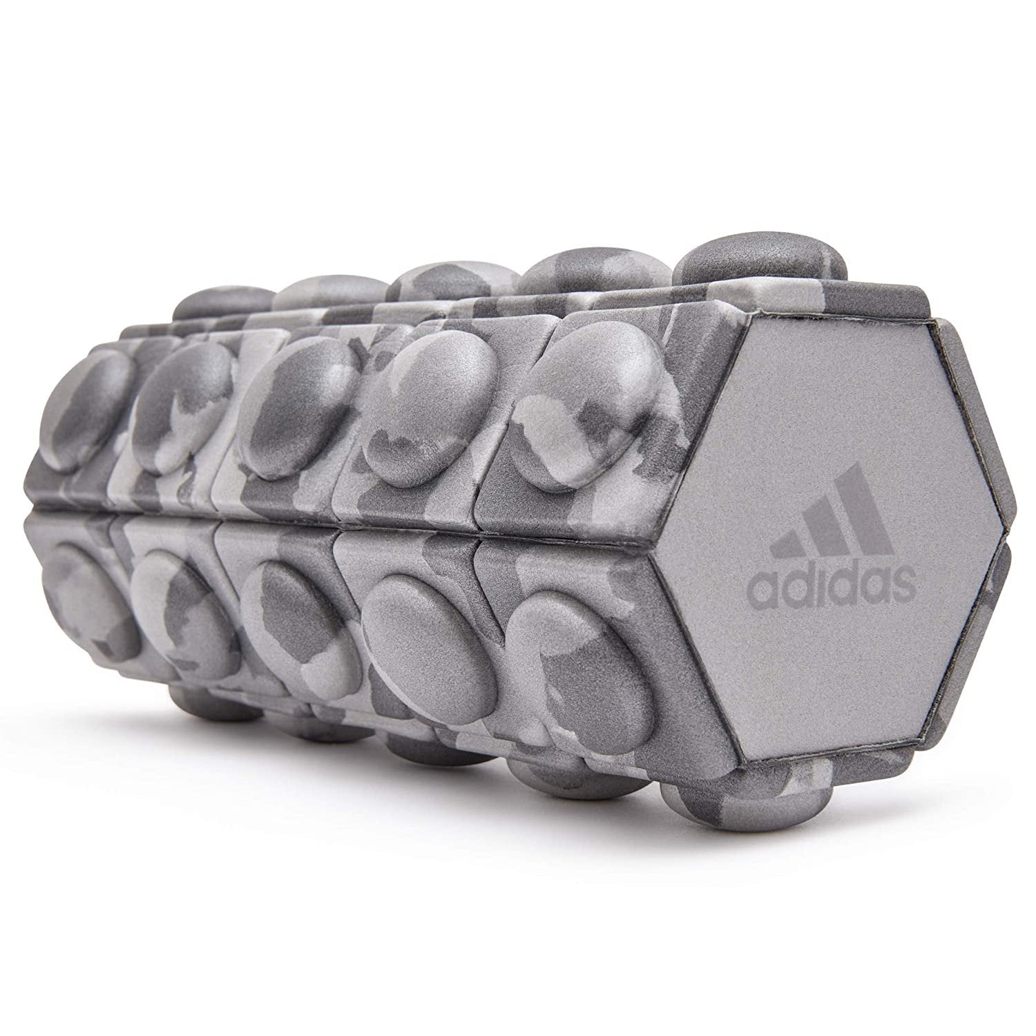 Adidas Mini Textured Foam Roller - Grey Camo