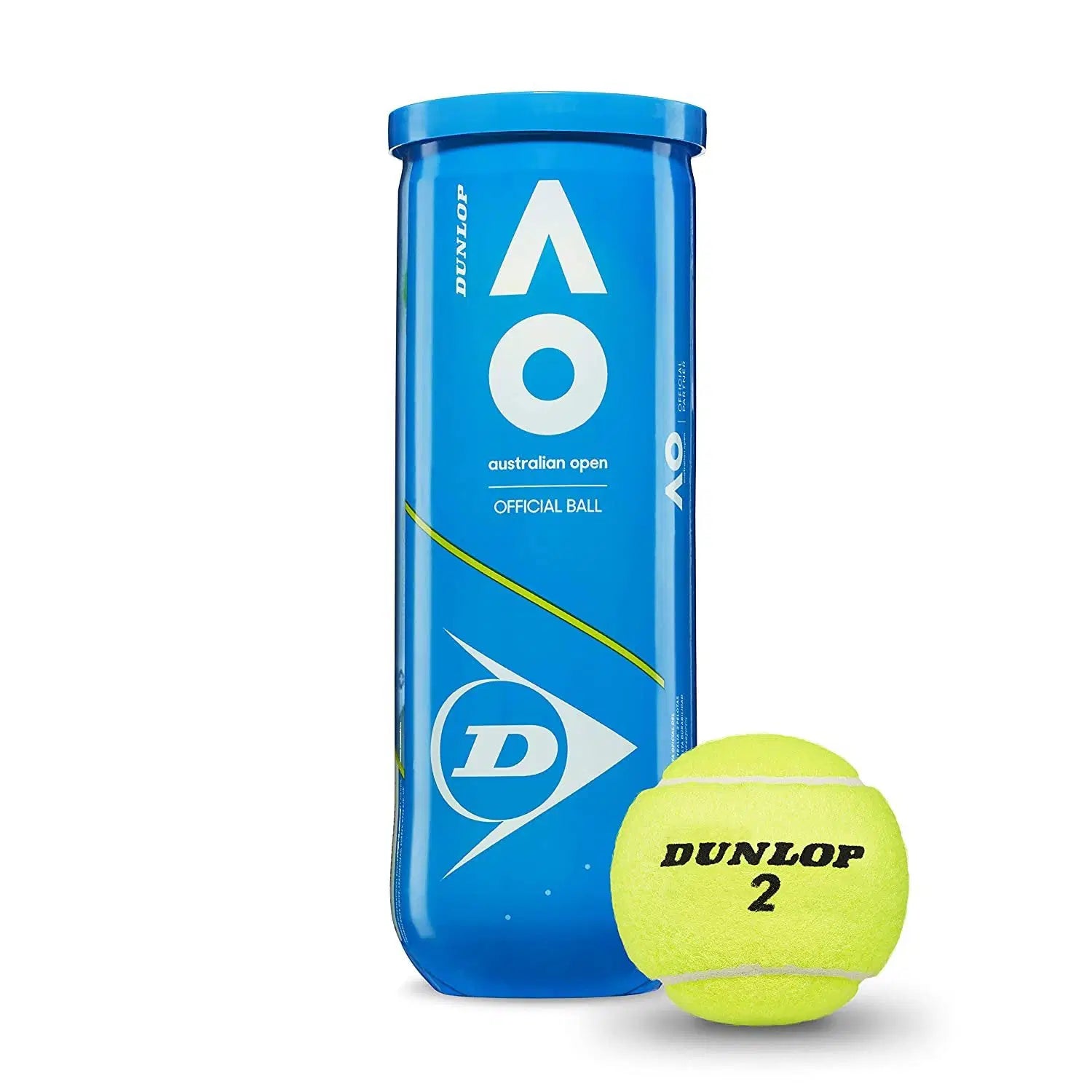 Dunlop AO Australian Open Tennis Balls - Dozen (4 Cans)