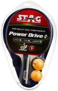 Stag Power Drive Table Tennis Racquet( Multi- Colour, 174 grams, Intermediate )