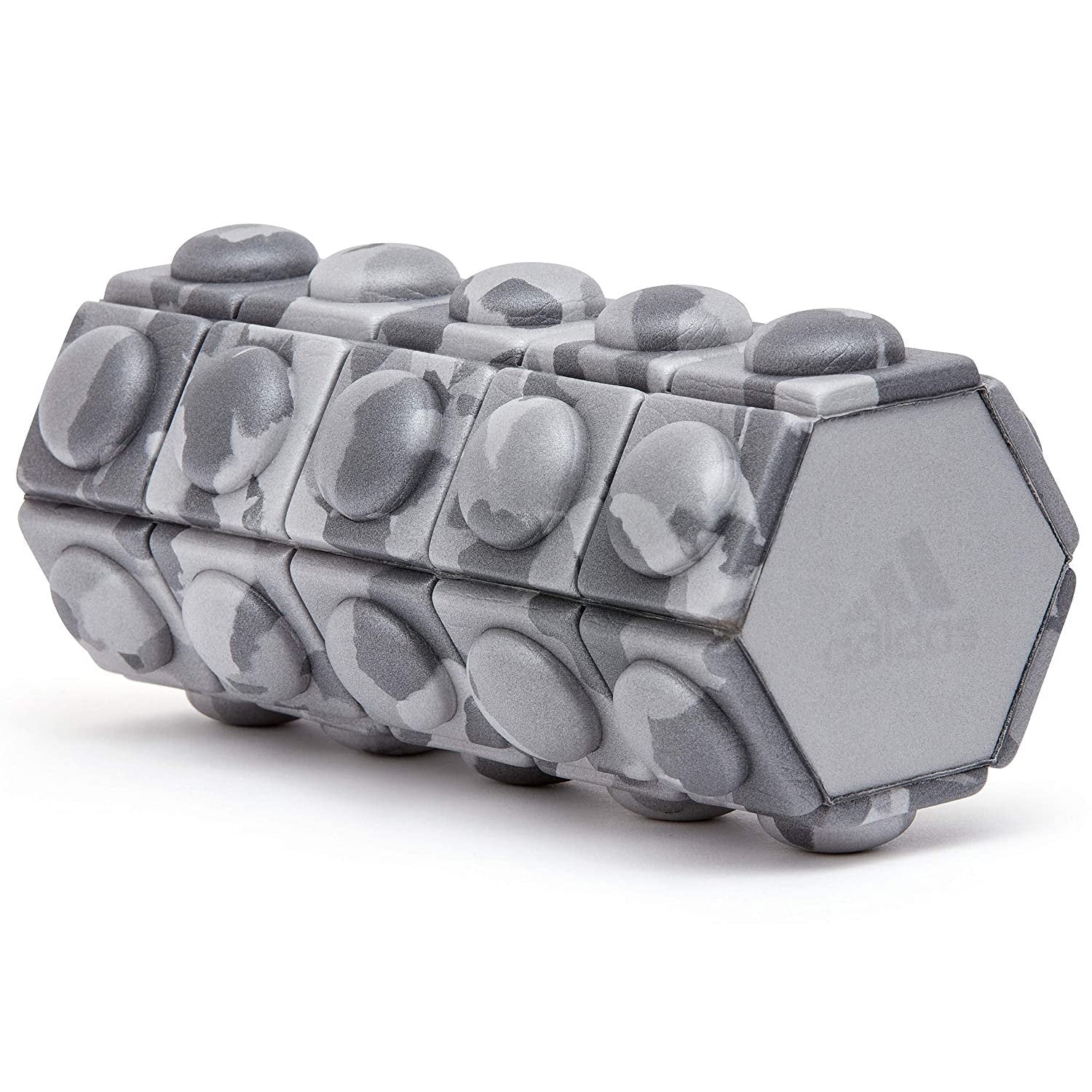 Adidas Mini Textured Foam Roller - Grey Camo