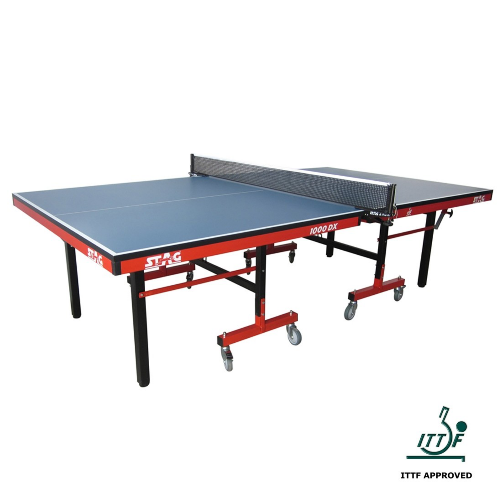 Stag International Deluxe 1000DX Table Tennis Table - 25mm, ITTF Approved