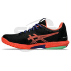 Asics Solution Speed FF3 Padel Shoes -Black/Vivid Coral
