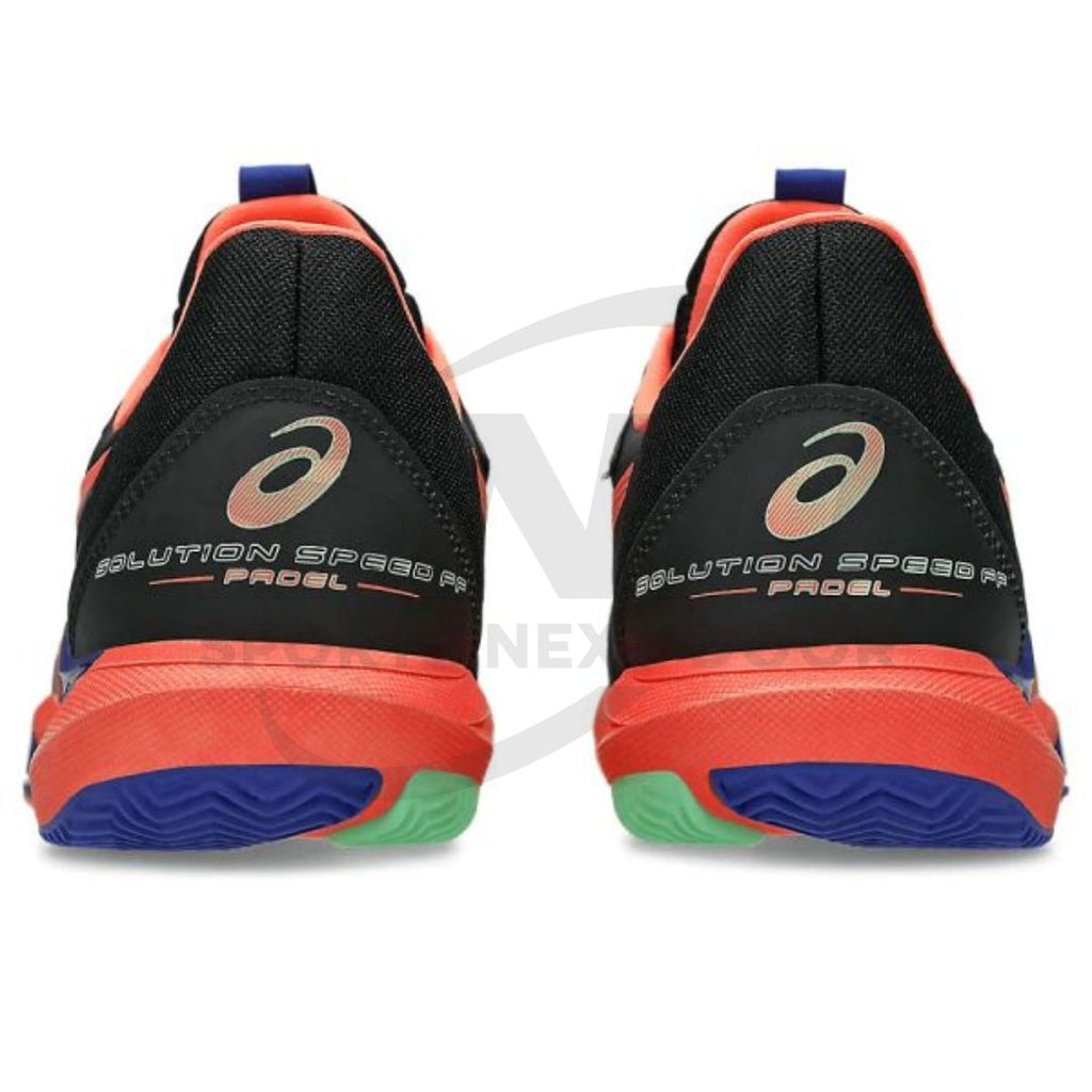 Asics Solution Speed FF3 Padel Shoes -Black/Vivid Coral