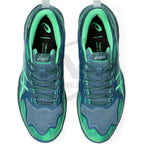 Asics Sonic Smash FF Padel Shoes - Saba Blue & Vital Green