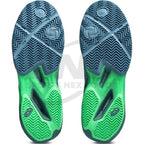 Asics Sonic Smash FF Padel Shoes - Saba Blue & Vital Green