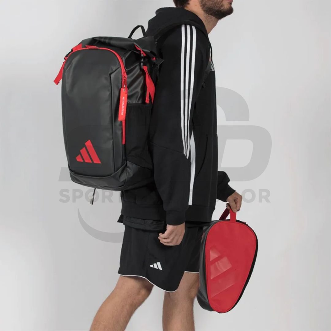 Adidas Multigame Backpack 2026 - Black & Red