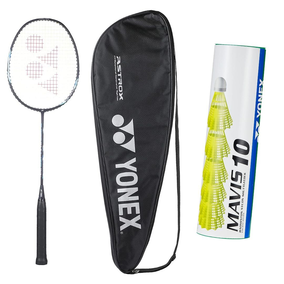 Yonex Astrox 27i Lite Badminton Racket + Yonex Mavis 10 Shuttle (Combo)