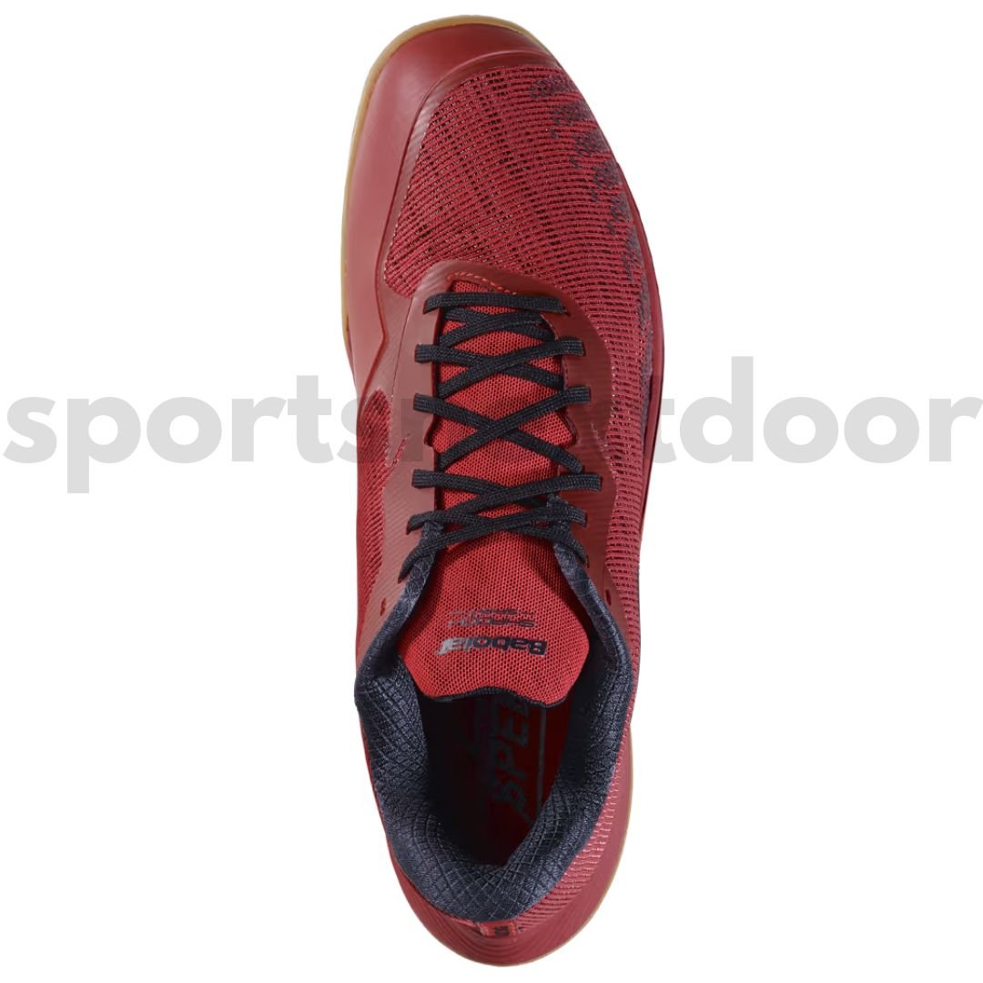 Babolat Badminton Shoes Shadow Spirit 2 - Black Poppy Red