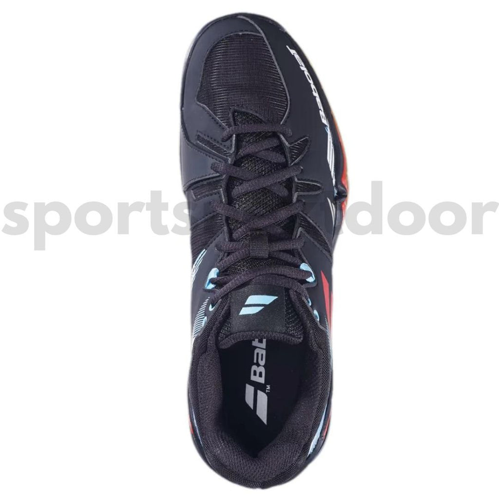 Babolat Badminton Shoes Shadow Spirit - Black Tomato Red