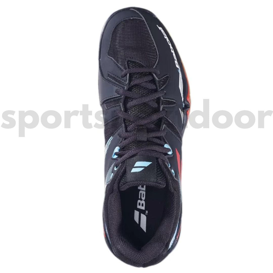 Babolat Badminton Shoes Shadow Spirit - Black Tomato Red