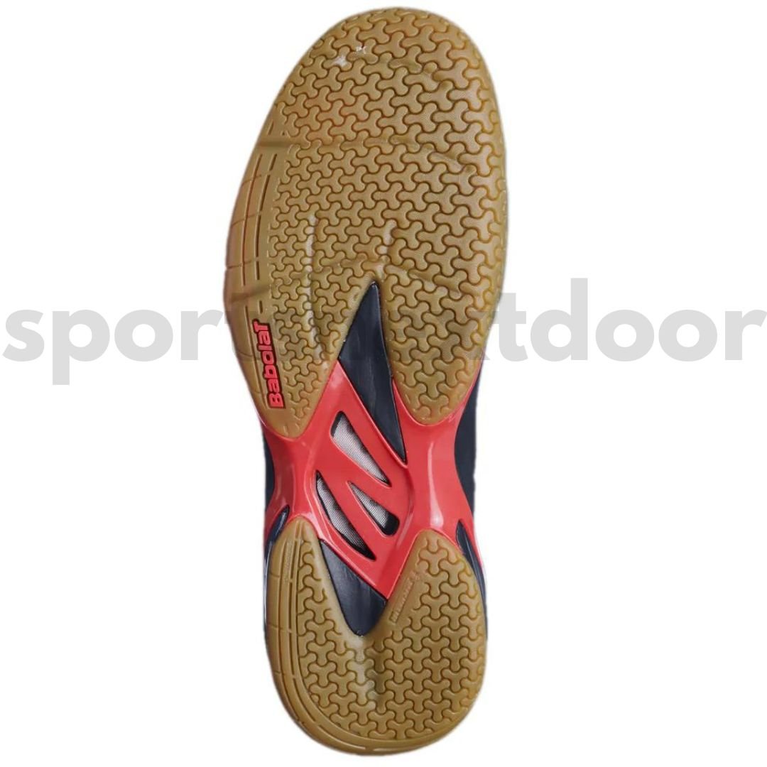 Babolat Badminton Shoes Shadow Spirit - Black Tomato Red