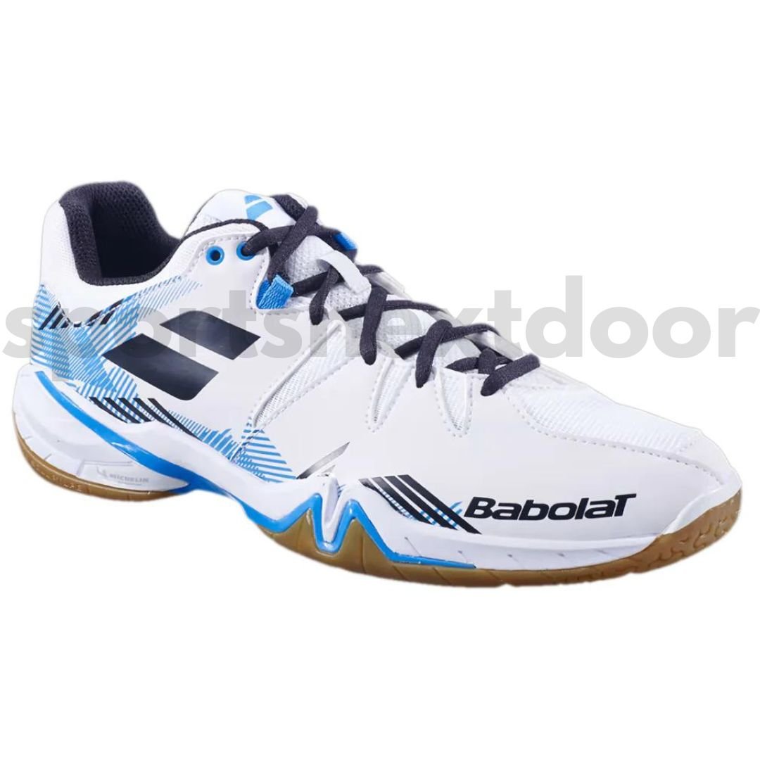 Babolat Badminton Shoes Shadow Spirit - White Black
