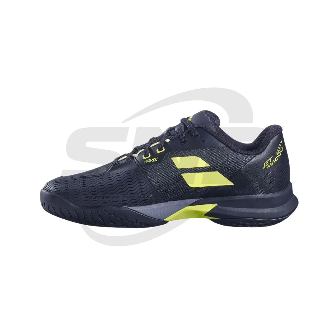 Babolat Jet Mach 4 All Court Tennis Shoes - Black/Aero