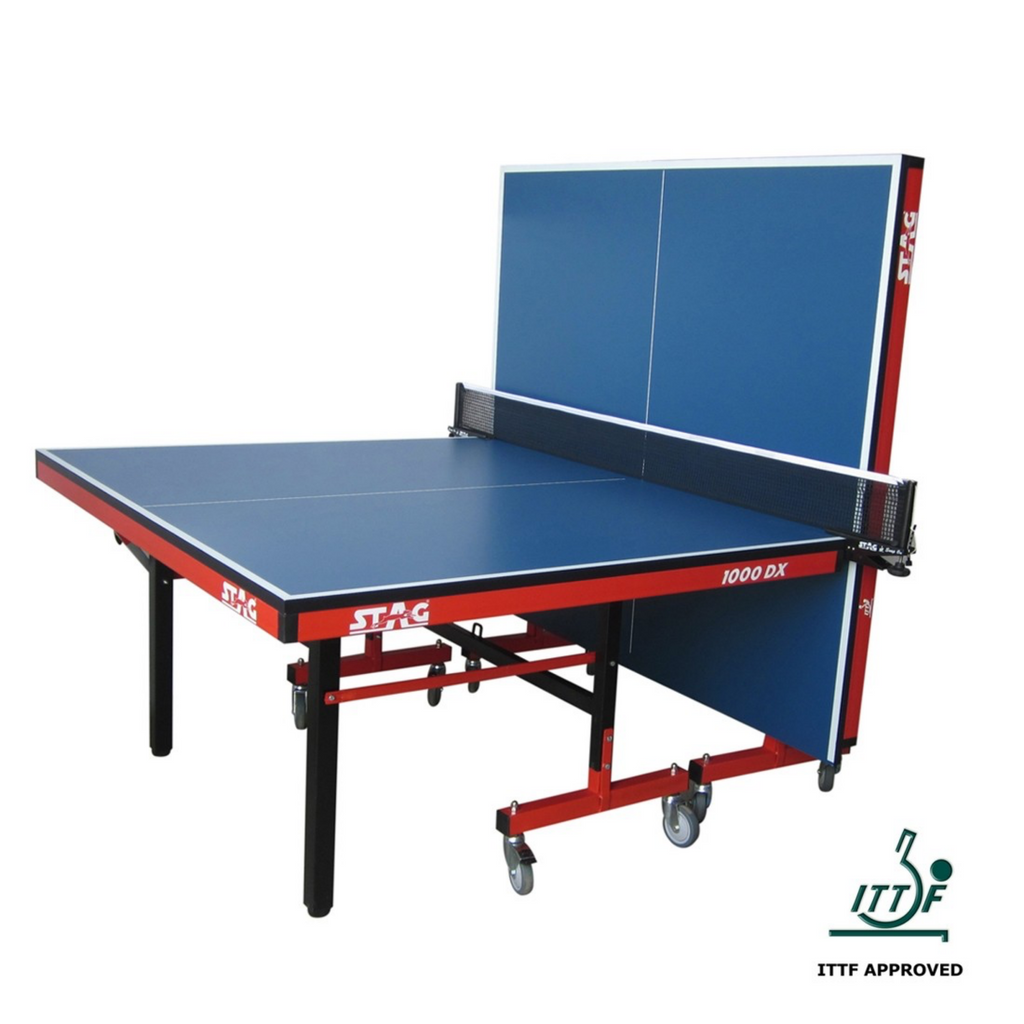 Stag International Deluxe 1000DX Table Tennis Table - 25mm, ITTF Approved