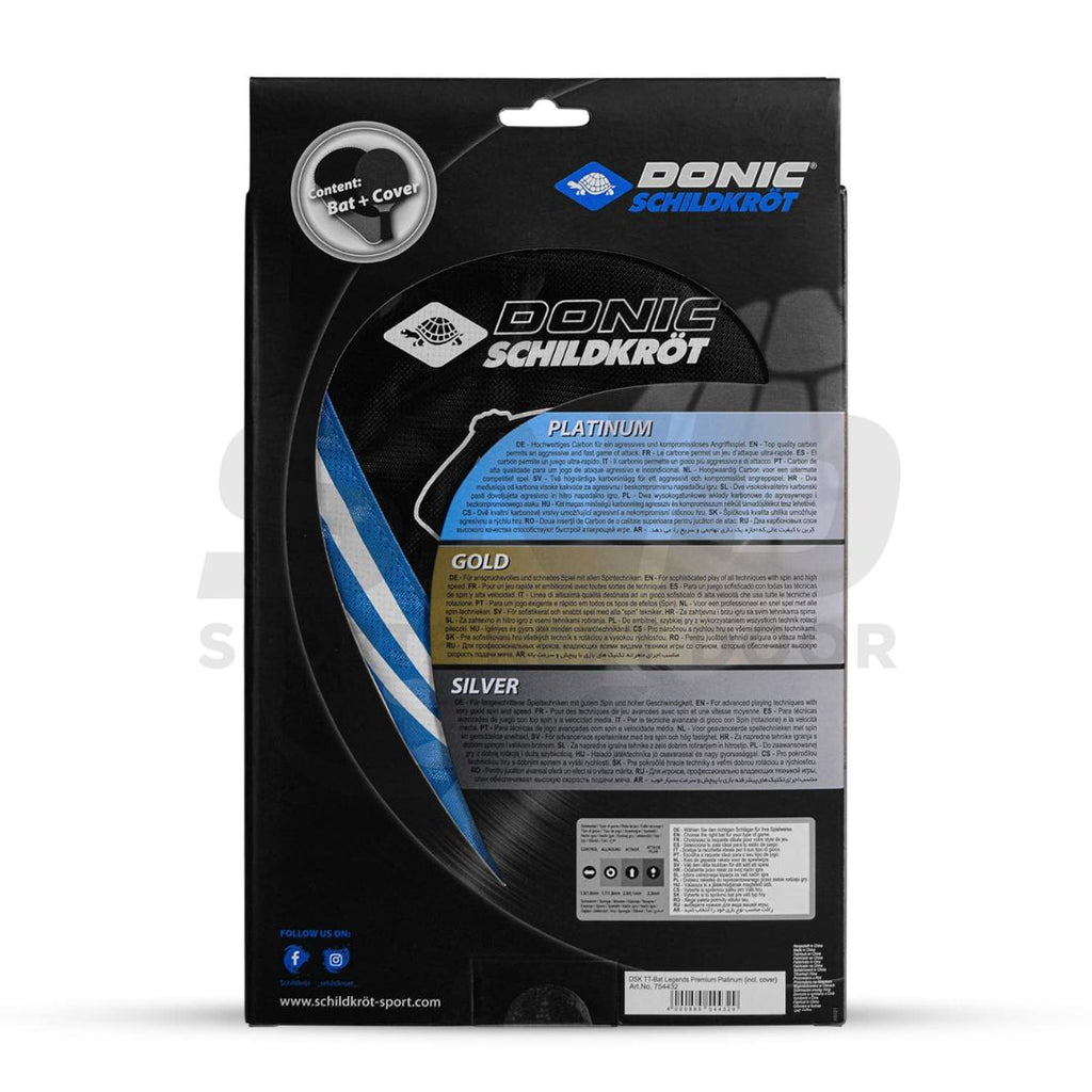 Donic Legends Platinum Table Tennis Bat