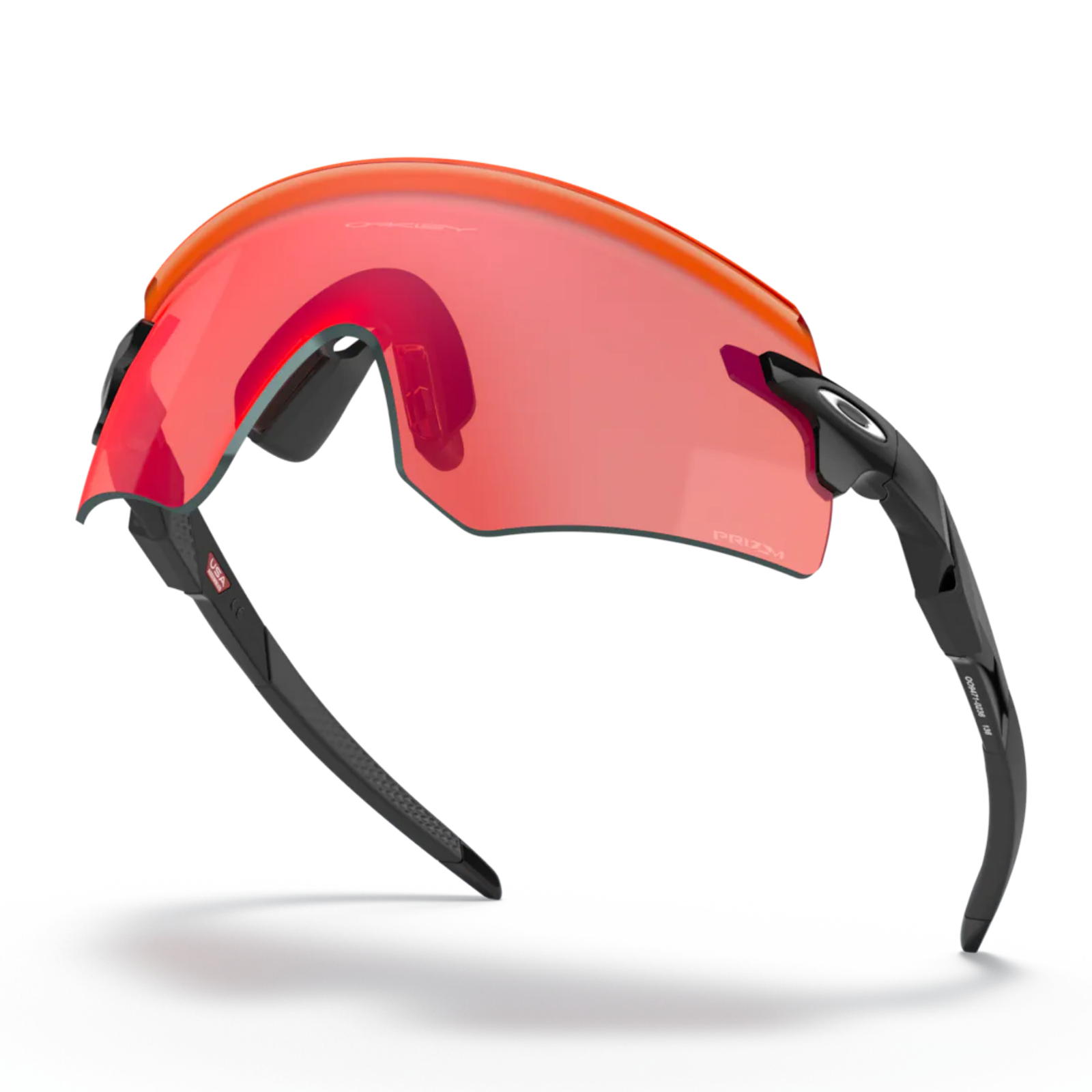 Oakley Encoder Sunglasses OO9471-0236, Prizm Field Lenses, Polished Black Frame
