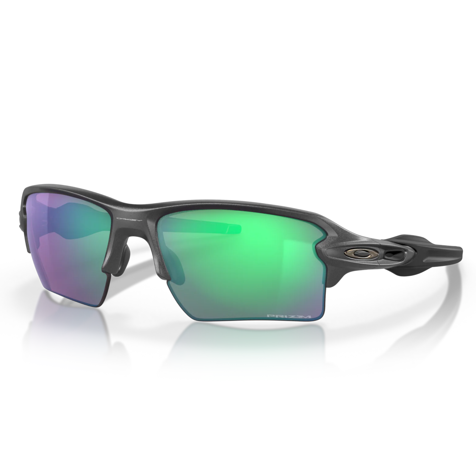 Oakley Flak 2.0 XL Sunglasses OO9188-F359, Prizm Road Jade Lenses, Steel Frame