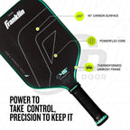 Franklin C45 Carbon Fiber Dynasty Pickleball Paddle – 14mm – Mint