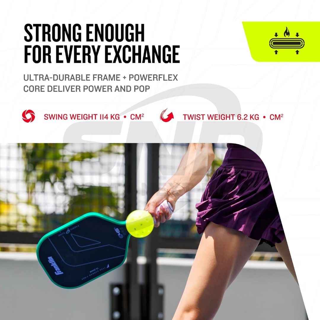 Franklin C45 Carbon Fiber Dynasty Pickleball Paddle – 14mm – Mint