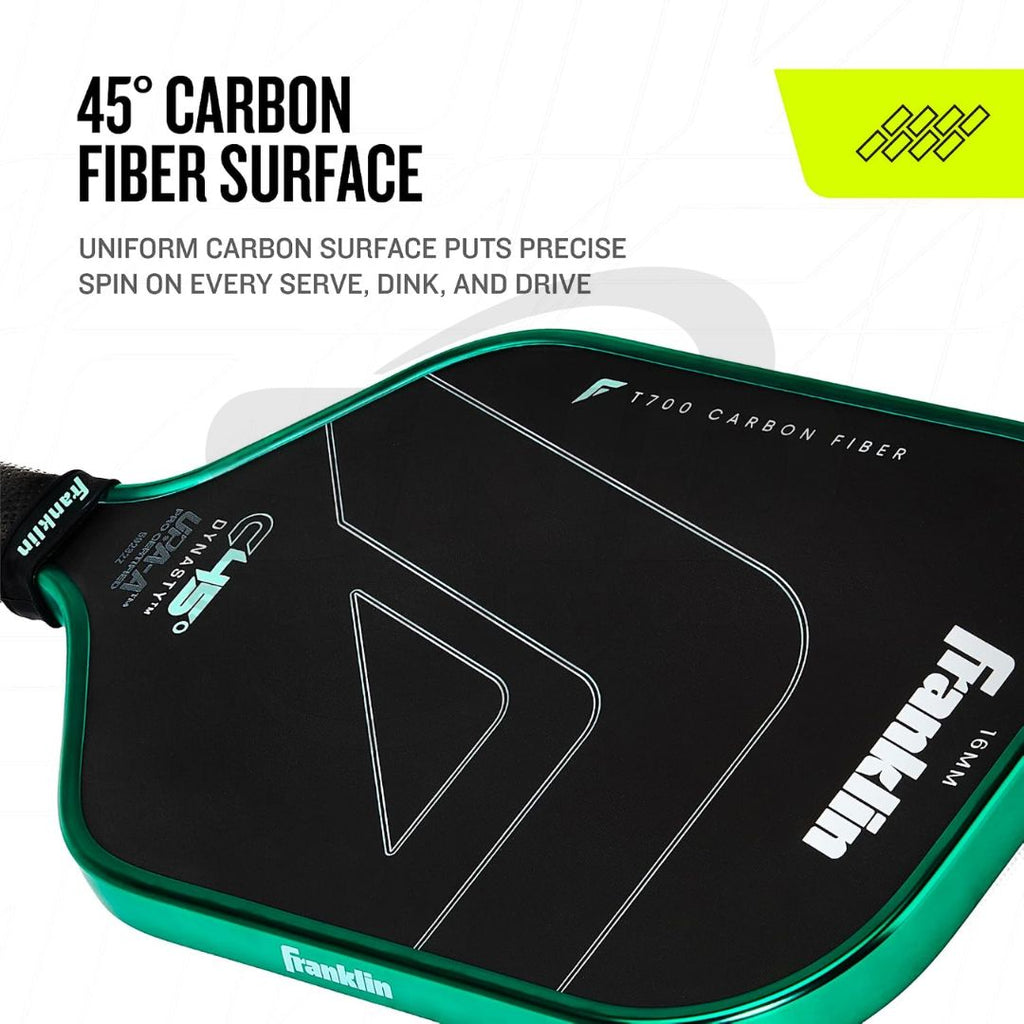 Franklin C45 Carbon Fiber Dynasty Pickleball Paddle – 14mm – Mint