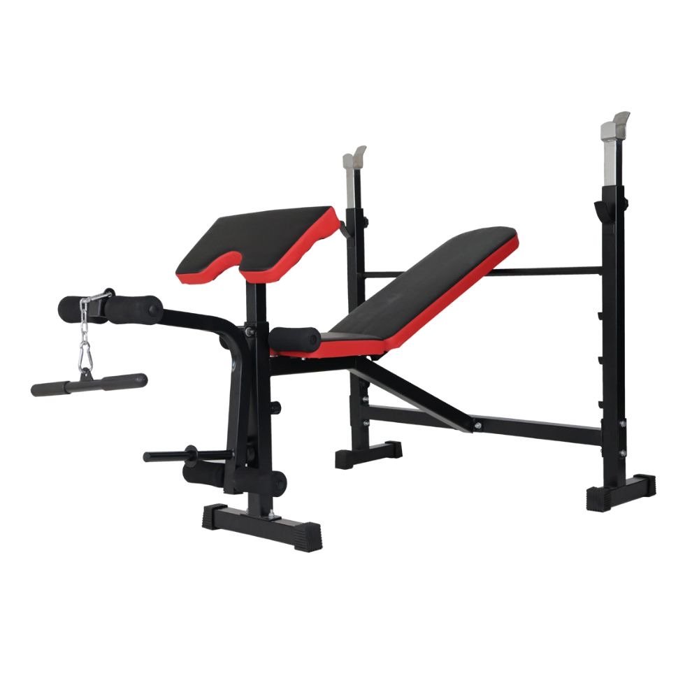 Multi Exercise Bench VF-550 - FID Bench with Rod Support