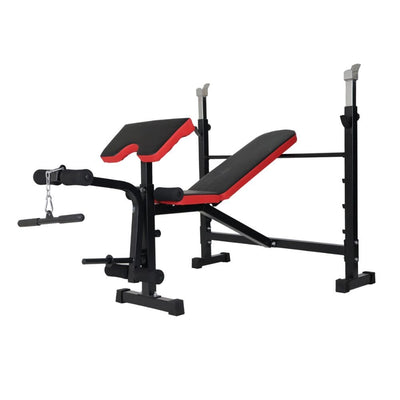Multi Exercise Bench VF-550 - FID Bench with Rod Support