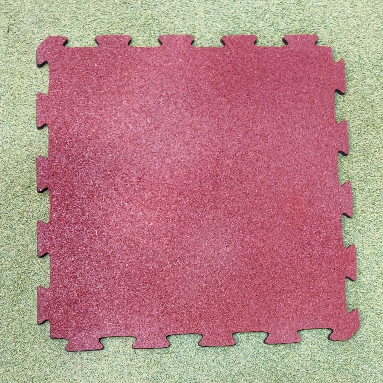 10mm Interlocking Rubber Gym Floor Tile (Assorted Colors)