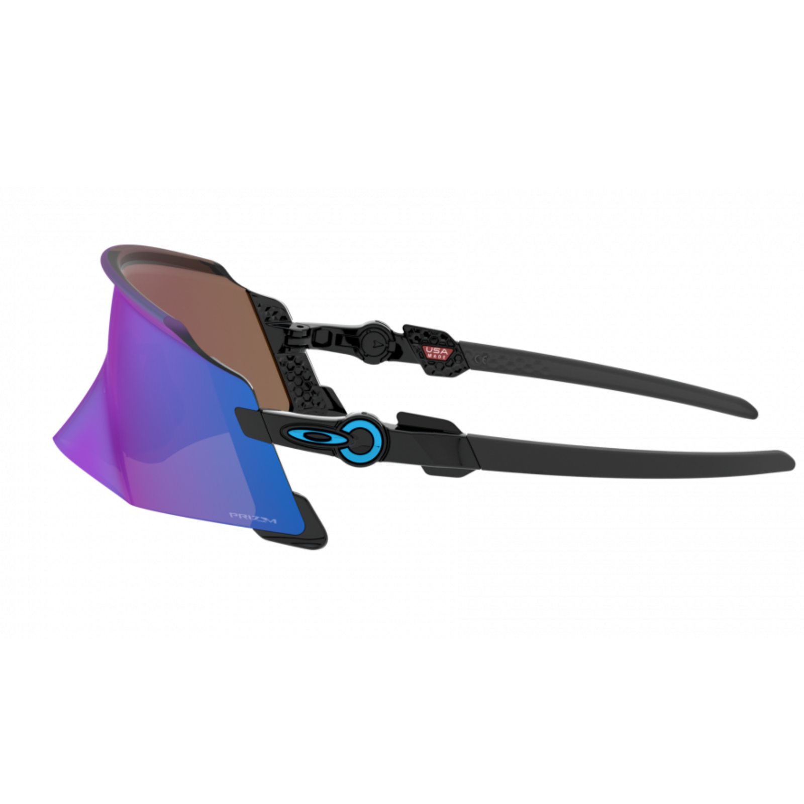 Oakley Kato Sunglasses OO9455-0349, Prizm Sapphire Lenses, Polished Black Frame