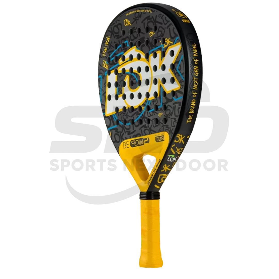Lok Be Flow 2 Padel Racket - Yellow