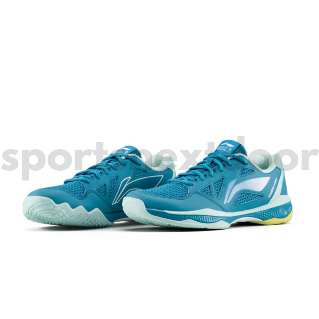 Li- Ning Halberd Strike Shoes Blue Jade / Floating Green