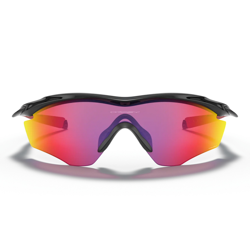 Oakley M2 Frame XL Sunglasses OO9343-0845 - Prizm Road Lenses, Polished Black Frame