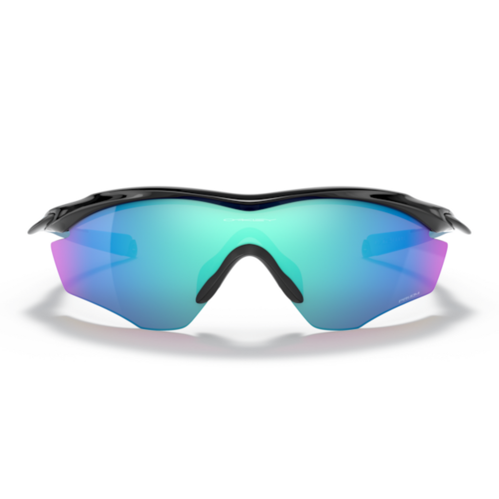 Oakley M2 Frame XL Sunglasses OO9343-2145 - Prizm Sapphire Lenses, Polished Black Frame