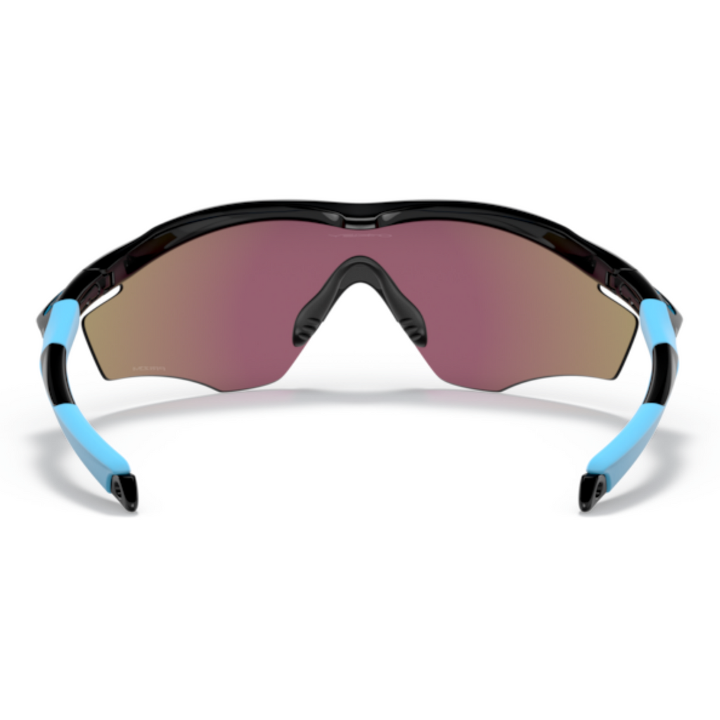 Oakley M2 Frame XL Sunglasses OO9343-2145 - Prizm Sapphire Lenses, Polished Black Frame