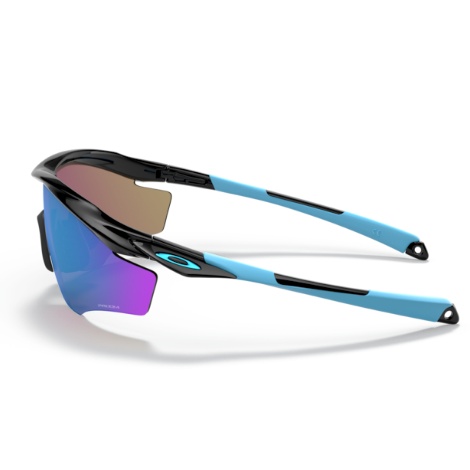 Oakley M2 Frame XL Sunglasses OO9343-2145 - Prizm Sapphire Lenses, Polished Black Frame