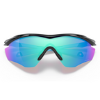 Oakley M2 Frame XL Sunglasses OO9343-2145 - Prizm Sapphire Lenses, Polished Black Frame