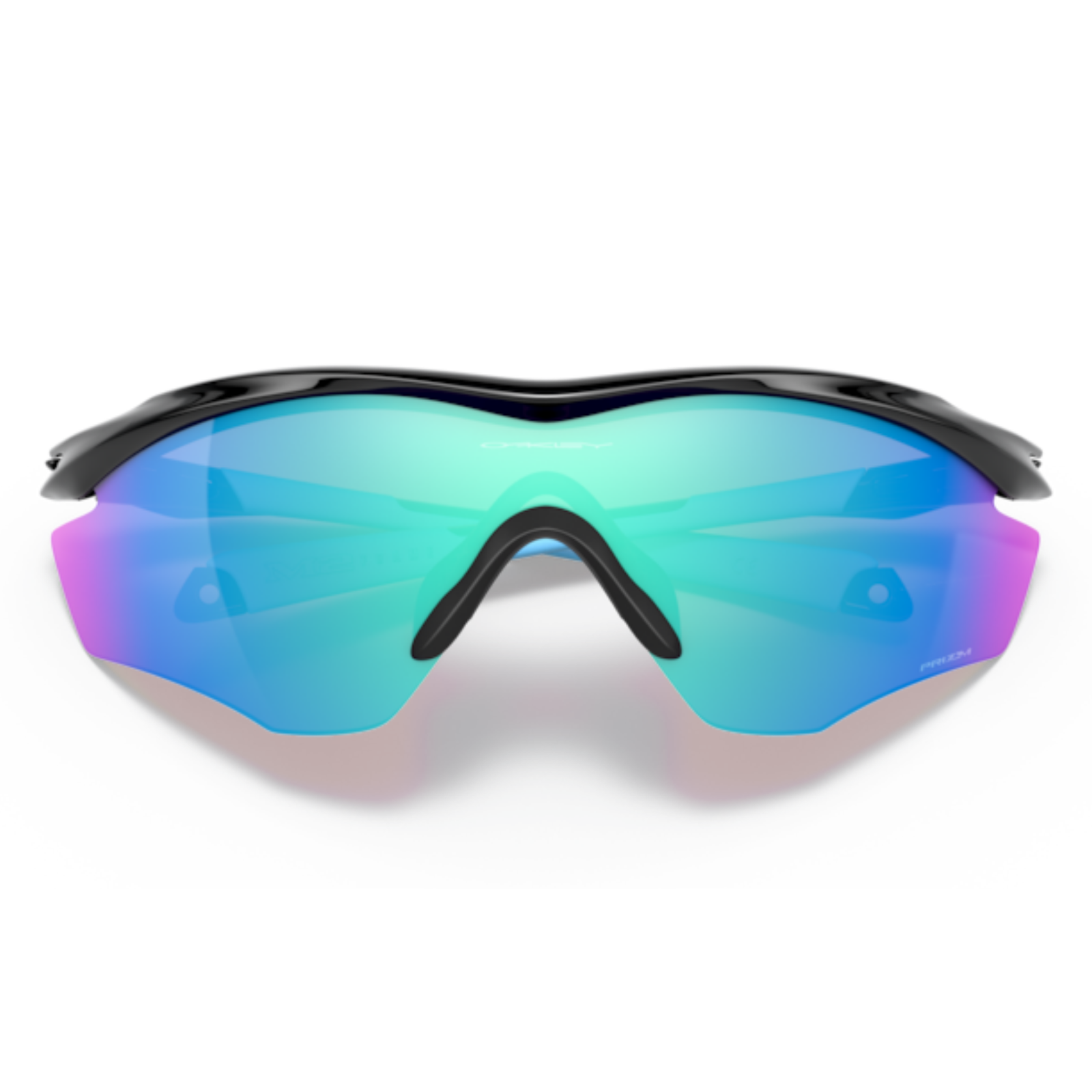 Oakley M2 Frame XL Sunglasses OO9343-2145 - Prizm Sapphire Lenses, Polished Black Frame