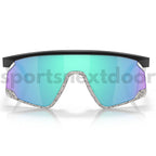 Oakley BXTR Sunglasses OO9280-0339, Prizm Sapphire Lenses, Matte Black Frame