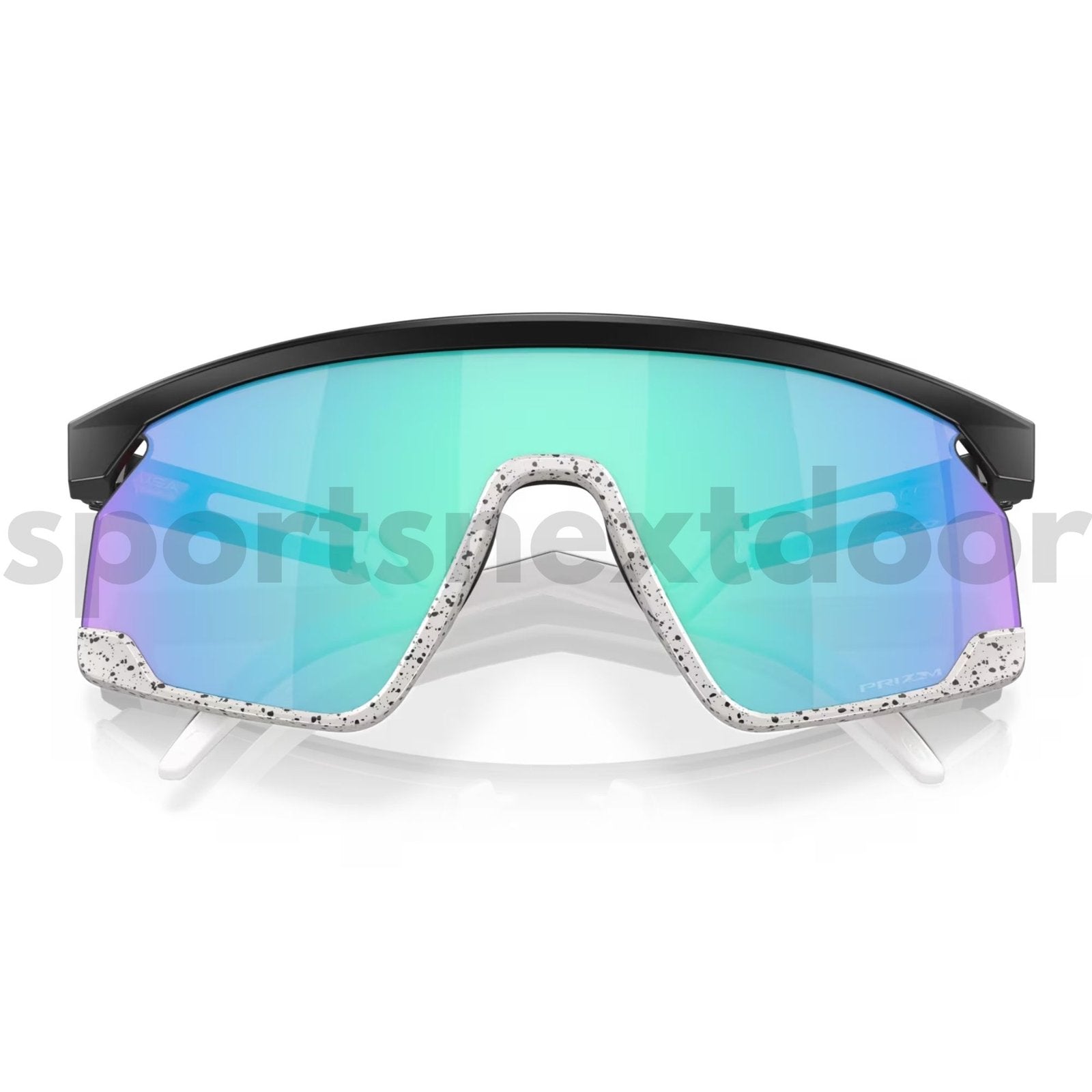 Oakley BXTR Sunglasses OO9280-0339, Prizm Sapphire Lenses, Matte Black Frame