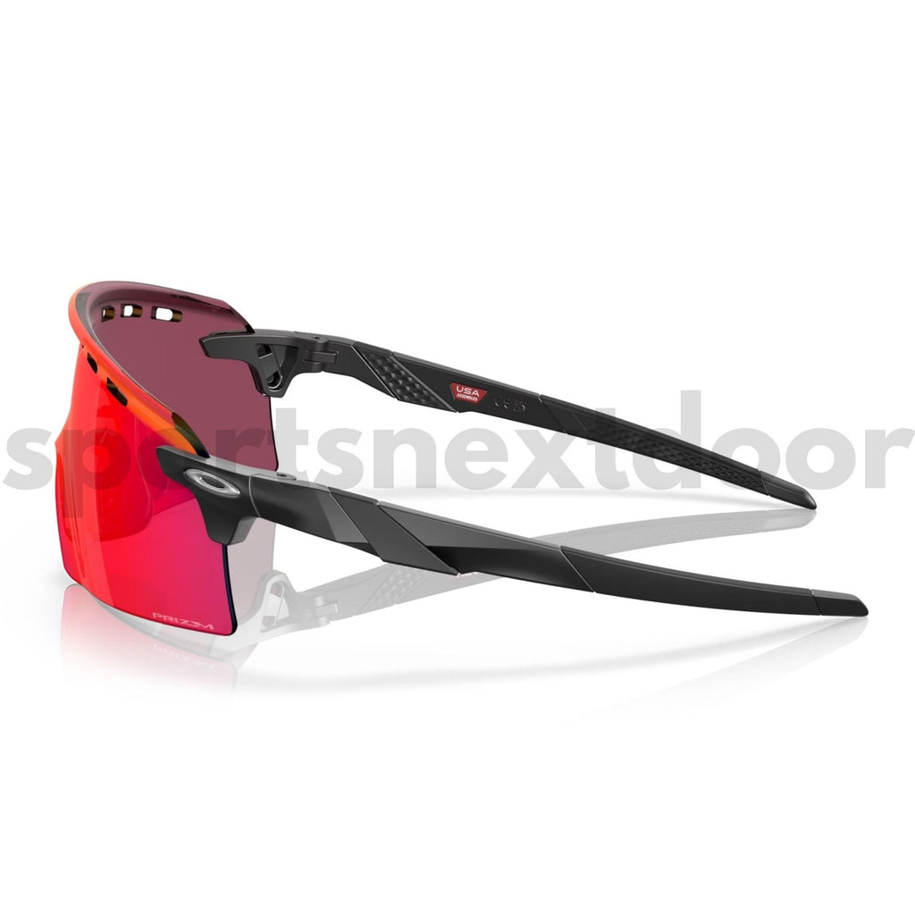 Oakley Encoder Strike Sunglasses OO9235-0239, Prizm Road Lenses, Matte Black Frame