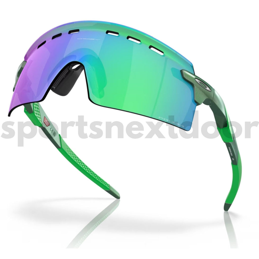 Oakley Encoder Strike Sunglasses OO9235-0439, Prizm Jade Lenses, Gamma Green Frame