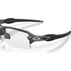 Oakley Flak 2.0 XL Sunglasses OO9188-1659 - Clear To Black Iridium Photochromic Lenses, Steel Frame