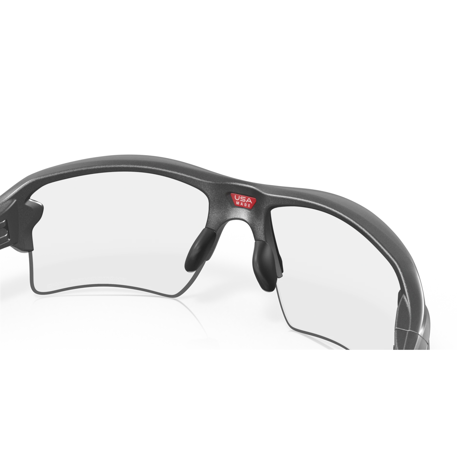 Oakley Flak 2.0 XL Sunglasses OO9188-1659 - Clear To Black Iridium Photochromic Lenses, Steel Frame