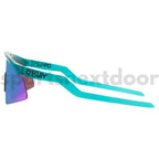Oakley Hydra Sunglasses OO9229-0337, Prizm Sapphire Lenses, Trans Artic Surf Frame
