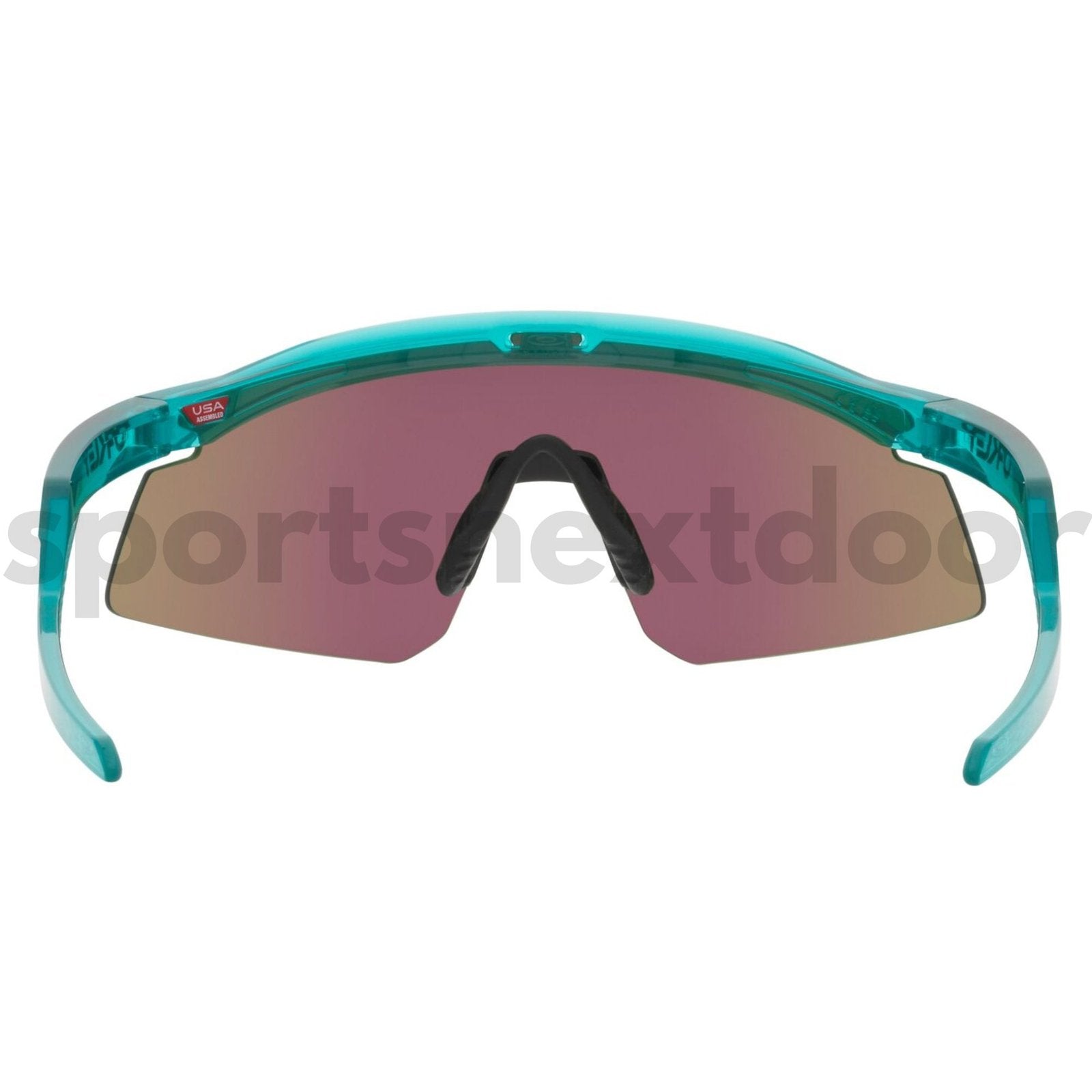 Oakley Hydra Sunglasses OO9229-0337, Prizm Sapphire Lenses, Trans Artic Surf Frame