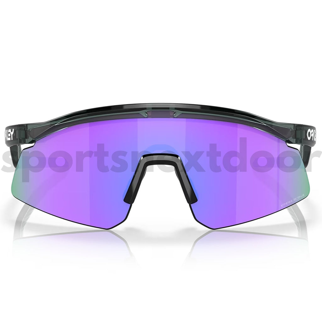 Oakley Hydra Sunglasses OO9229-0437, Prizm Violet Lenses, Crystal Black Frame