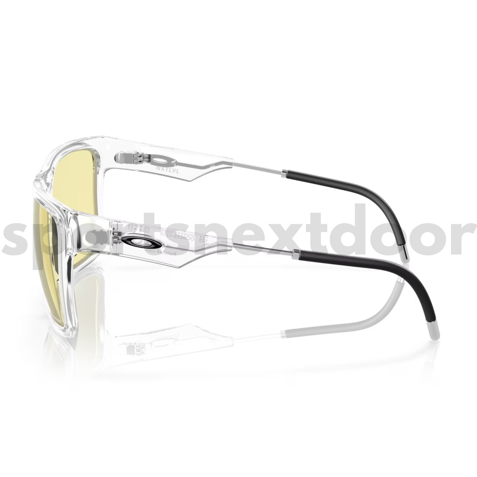 Oakley NXTLVL Gaming Glasses OO9249-0258, Prizm Gaming Lenses, Polished Clear Frame